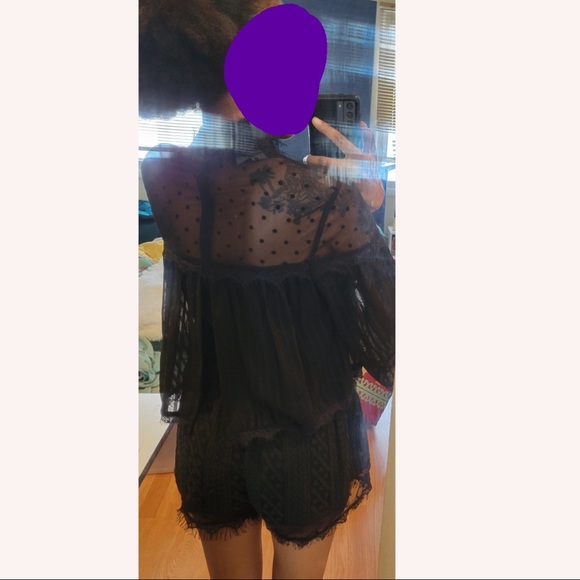 MINKPINK Mesh Fringe Romper - Picture 11 of 11